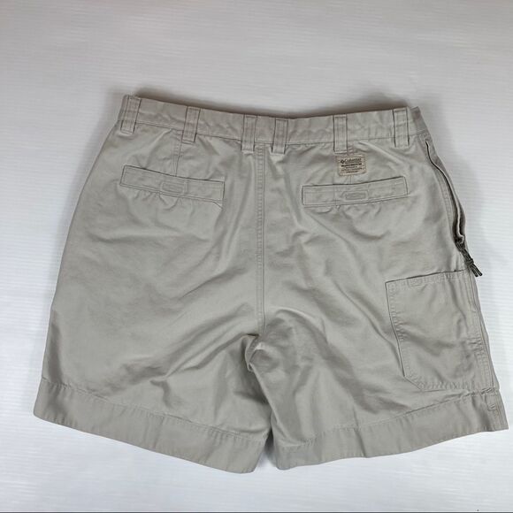 Columbia Shorts Authentic Active Outdoor Stonewashed Granite Cloth Men's Size 38 - Picture 2 of 10